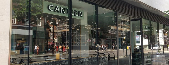 Canteen is one of London Design Guide Food Places.