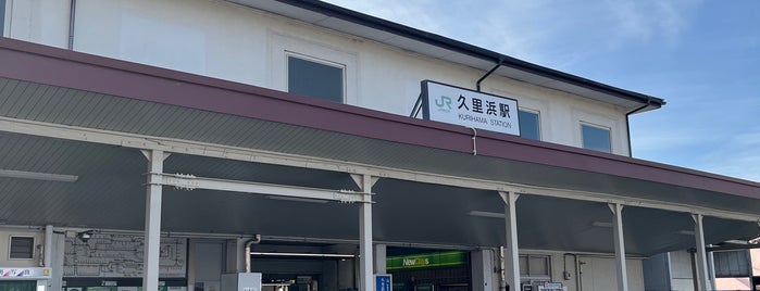 Kurihama Station is one of JR 미나미간토지방역 (JR 南関東地方の駅).