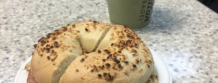 Manhattan Bagel is one of NYC.