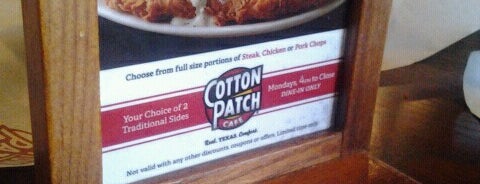 Cotton Patch Café is one of Orte, die Sean gefallen.