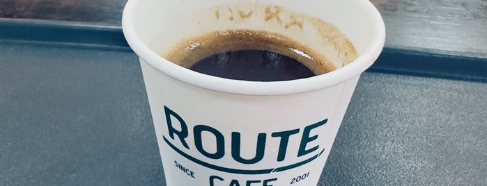 Route Café is one of Paradas.