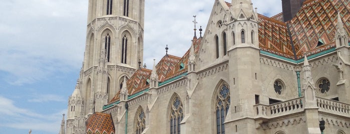 Église Matthias is one of Budapest.