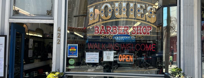 Louie's Barber Shop is one of The 15 Best Places for Barbershops in San Francisco.