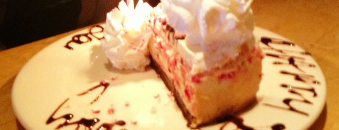 The Cheesecake Factory is one of Restaurants Id like to try.