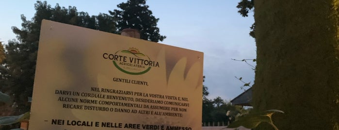 Corte Vittoria is one of VR to eat.