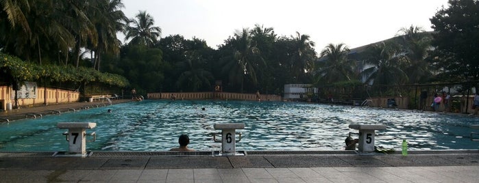 Bumi wiyata swimming pool is one of favorite.