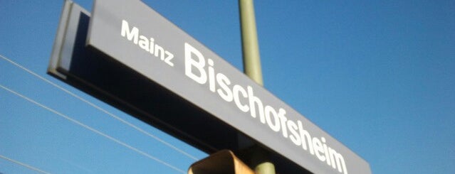 Bahnhof Mainz-Bischofsheim is one of Bf's Rhein-Main.