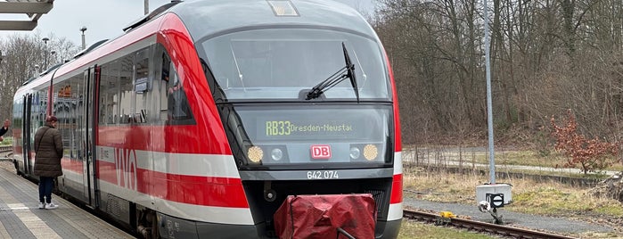 Bahnhof Königsbrück is one of Bahnhöfe BM Dresden.