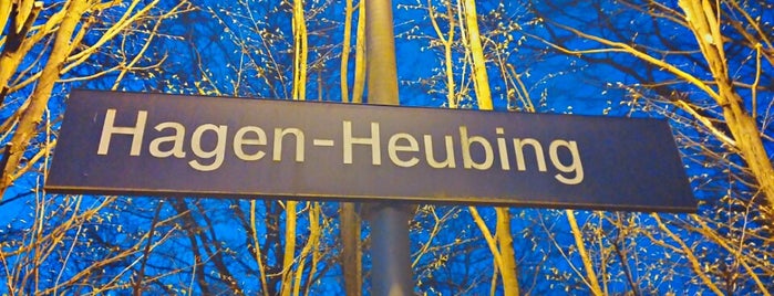 S Hagen-Heubing is one of Bf's im Ruhrgebiet.