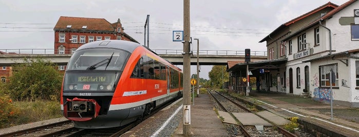 Bahnhof Erfurt Nord is one of Bahnhöfe BM Erfurt.