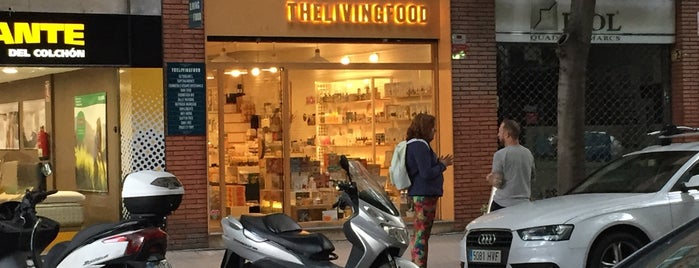 THELIVINGFOOD is one of Barcelona Favorites.