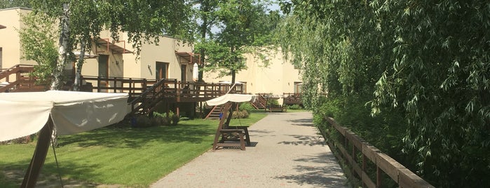 Отельно-ресторанный комплекс "Дача на Десне" is one of выжить летом в городе.