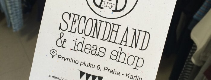BOBINY secondhand & ideas shop is one of Prag.