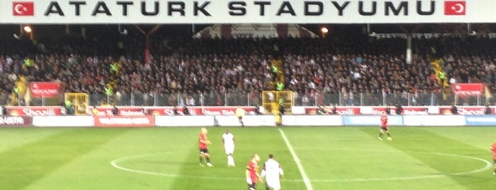 Elazığ Atatürk Stadyumu is one of NTV Spor badge.