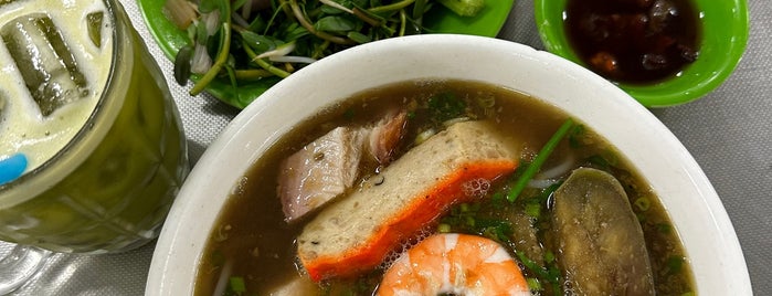 Bún Mắm 444 is one of HoChiMinh foods.
