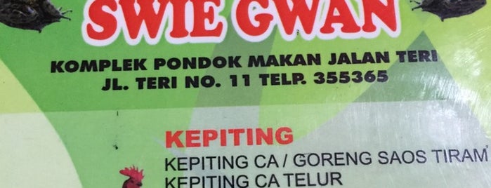 Swie Gwan is one of tegal.