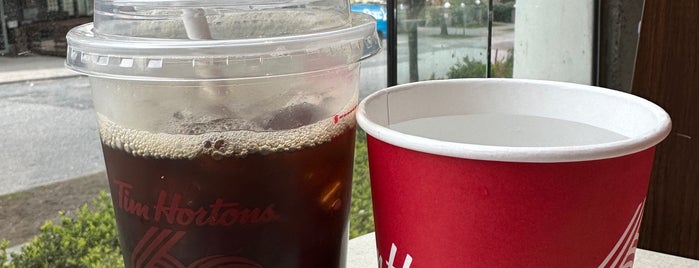 Tim Hortons is one of vancouver_treats.