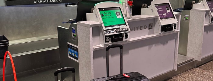 United Airlines Ticket Counter is one of Travel Places.