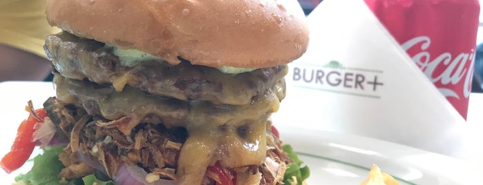 Burger+ is one of Lugares favoritos de Steinway.