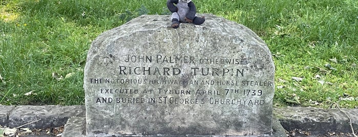 Dick Turpin's Grave is one of york.