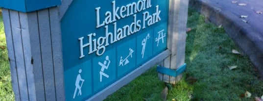 Lakemont Highlands Park is one of Tempat yang Disukai Doug.