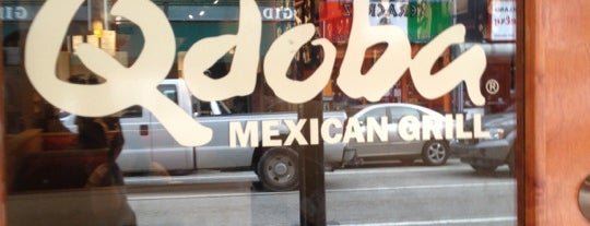 Qdoba Mexican Grill is one of Locais curtidos por Ian.