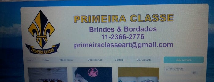 Primeira Classe - Brindes & Bordados is one of Favoritos.