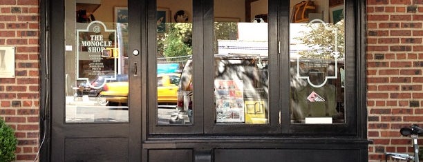 Monocle Shop is one of NYC.