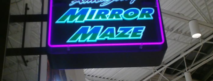 Amazing Mirror Maze is one of places to go.