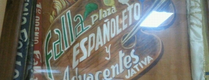 falla espanyoleto is one of สถานที่ที่ Sergio ถูกใจ.