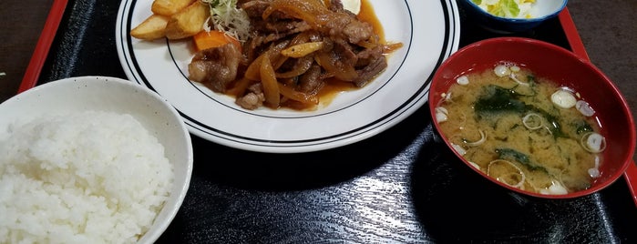 ファミリーレストラン しんめい is one of Posti che sono piaciuti a Cafe.