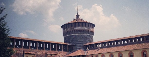 Castello Sforzesco is one of milan.