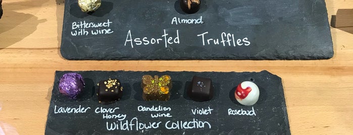 Hedonist Artisan Chocolates is one of Roc shopping.