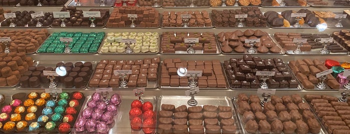 Teuscher Chocolates is one of Philly.
