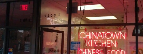 China Town Kitchen is one of Davidさんのお気に入りスポット.