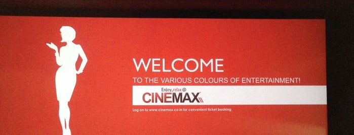 Cinemax is one of Tempat yang Disukai Kunal.