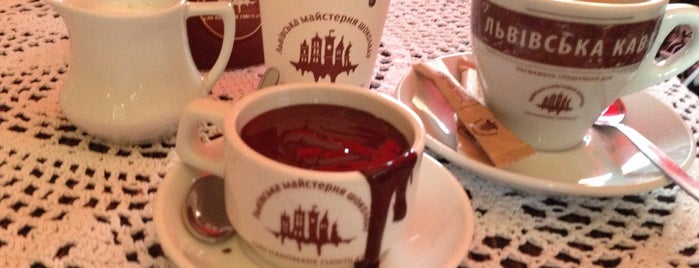 Lviv Atelier Chocolat is one of yummy yummy:).