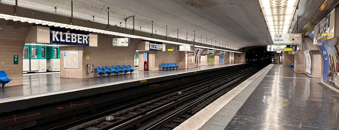 Métro Kléber [6] is one of Paris Metro.