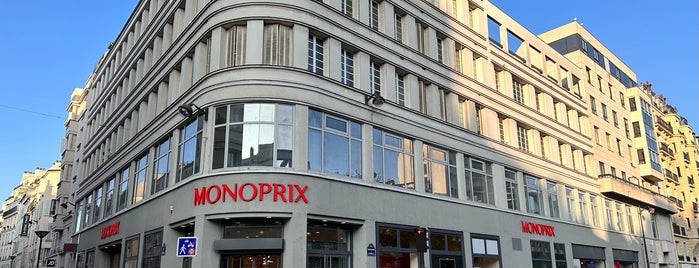 Monoprix is one of Gargirls do Paris.