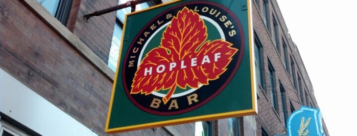 Hopleaf Bar is one of Restaurant to-do list.