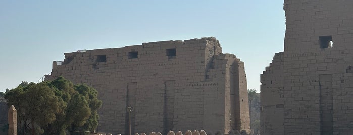 Temple of Khonsu is one of Luxor.
