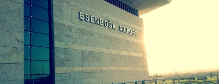 Ankara Esenboğa Havalimanı (ESB) is one of Havalimanları.