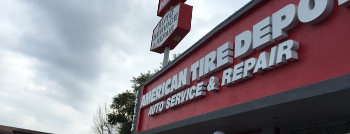 American Tire Depot - Granada Hills is one of Karla'nın Beğendiği Mekanlar.