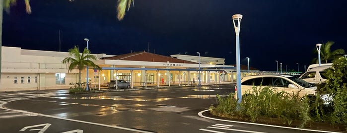 euglena-Ishigaki Ferry Terminal is one of favorits.