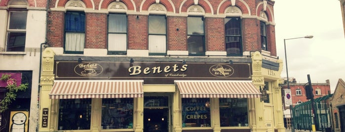 Benets of Cambridge is one of London.