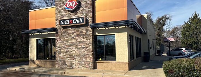 Dairy Queen is one of Frankie's list.