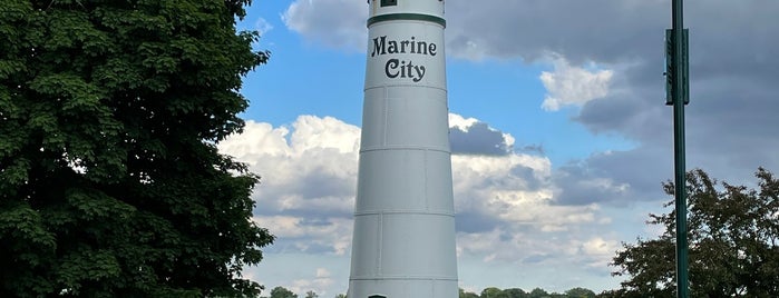 Marine City Lighthouse is one of Lighthouses - USA.