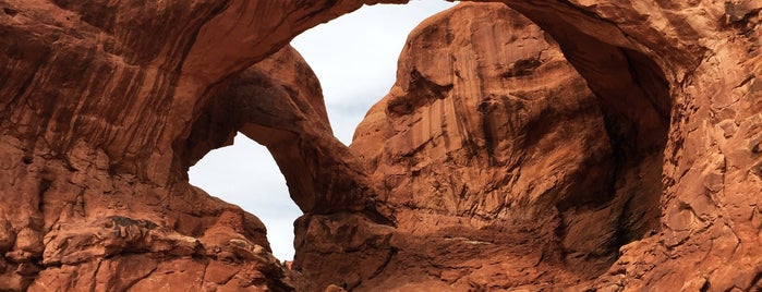 Double Arch is one of Arches Nat'l.