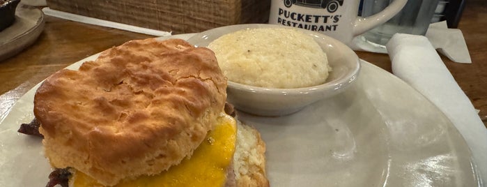 Puckett's Grocery & Restaurant is one of 20 favorite restaurants.