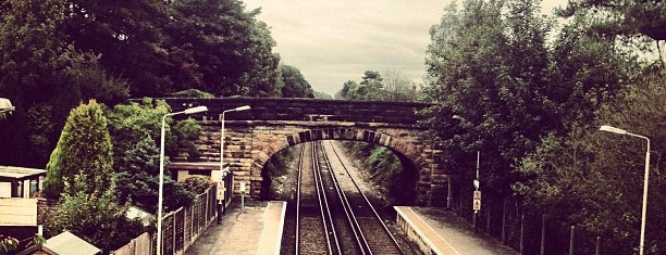 Town Green Railway Station (TWN) is one of Merseyrail Stations.